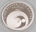 Srebrna bulionówka Polmint 1 oz 999 Luna 2022