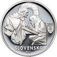 Słowacja, 10 euro 2011, stempel lustrzany