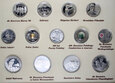 III RP, zestaw 13 srebrnych monet z 2008 roku