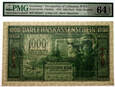 Kowno 1000 marek 1918, PMG64 EPQ