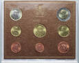 Watykan, Benedykt XVI, Zestaw monet od 1 centa do 2 euro, 2011