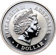 Australia, 1 dolar 2006, Rok psa, 1 uncja srebra