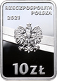 Polska, III RP, 10 złotych 2021, Ignacy Daszyński
