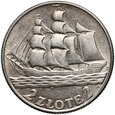II RP, 2 złote 1936, Żaglowiec 