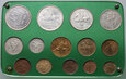 Litwa, zestaw 14 monet z lat 1925-38