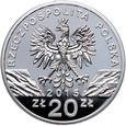 Polska, III RP, 20 złotych 2015, Pszczoła miodna