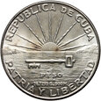 Kuba, 1 peso 1953, Jose Marti