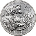 Słowacja, 20 euro 2010, stempel zwykły