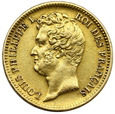1694. Francja,  Louis-Philippe 20 Franków 1831 rok W