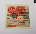 1 grosz  z 1924 r - Seria AY - Lewa połówka  
