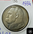 10 złotych z 1934 roku  - Józef Piłsudski