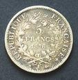 5 franków Herkules  1876 A- real foto