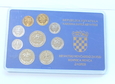 Set CHORWACJA 9 monet PROOF 1993  - ALEGAN