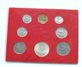 Zestaw Watykan 1975 8 monet ALEGAN
