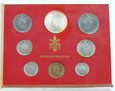Zestaw Watykan 1975 8 monet ALEGAN