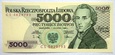5000 ZŁ FRYDERYK CHOPIN 1988 SER. CS - ST. 1