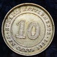 10 centów 1926 Straits Settlements