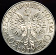 10 złotych 1932 bez znaku - bardzo ładna