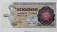 POLSKIE BANKNOTY OBIEGOWE NBP Z LAT 1975-1996-UNC