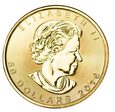 Kanada Elżbieta II 50 dolarów 2016 uncja Au st.1