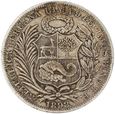 Peru 1 sol 1893 st.3/3+