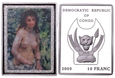 Kongo 10 franków 2009 - P.A. Renoir 