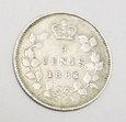 KANADA 5 cents 1886