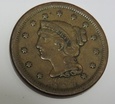 USA 1 cent 1854