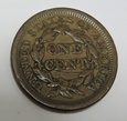 USA 1 cent 1854