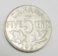 KANADA 5 cents 1927