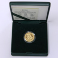 100 złotych 2005 r. August II Mocny złoto