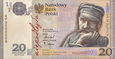 Banknot kolekcjonerski 20 złotych 2018 Niepodległość Piłsudski
