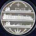 Medal Stocznia Szczecińska 50 lat stoczni uncja srebra + etui