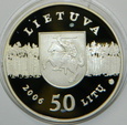 Litwa 50 litów 2006 Ryś