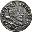Zygmunt III Waza 1587-1632, trojak 1590, Wilno