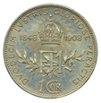 Austria, 1 korona 1908