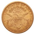 USA, 20 Dolarów 1883 r. 