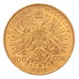 Austria, 100 Koron 1915 r.