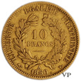 Francja, 10 Franków 1850 r. 