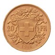 Szwajcaria, 20 Franków 1913 r.
