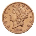 USA, 20 Dolarów 1890 r.