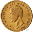 Wlochy, Sardynia 20 Lir 1845 r. 