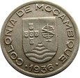 Mozambik - 50 centavos 1936 - PIĘKNE i RZADKIE