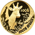 RPA, Natura PRESTIGE - żyrafa, 100 randów 2006, UNC