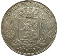 BELGIA - 5  FRANKÓW 1873 - ŁADNE