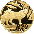 RPA, Natura PRESTIGE - karakal stepowy, 20 randów 2004, UNC