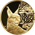RPA, Natura PRESTIGE - karakal stepowy, 20 randów 2004, UNC