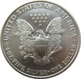 USA - 1 DOLLAR  1998  - ORZEŁ - UNCJA  SREBRA 
