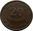 Mozambik - 20 centavos 1950 - MENNICZE 