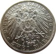Niemcy - BAYERN OTTO  2 MARKI 1896 - ŁADNE
